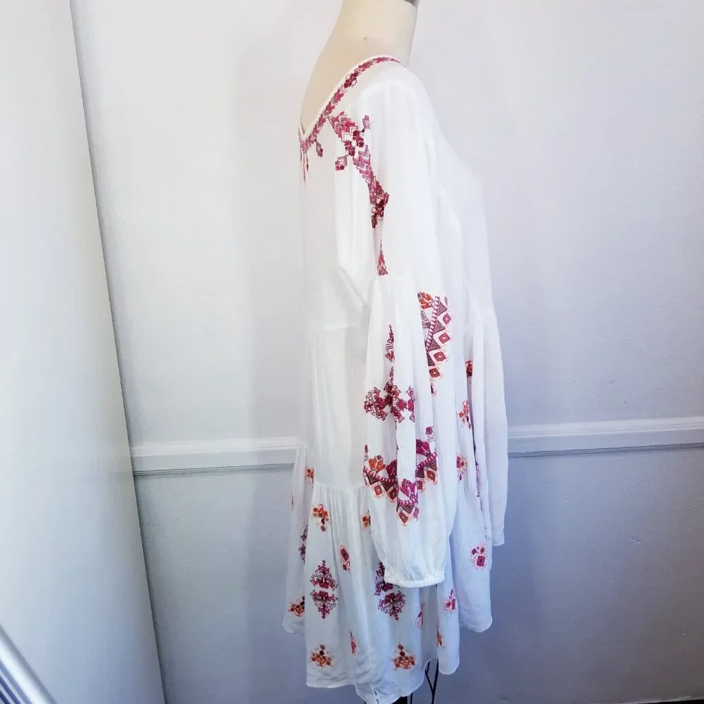 Free People | Bohemian Long Sleeve Top, size‎ L